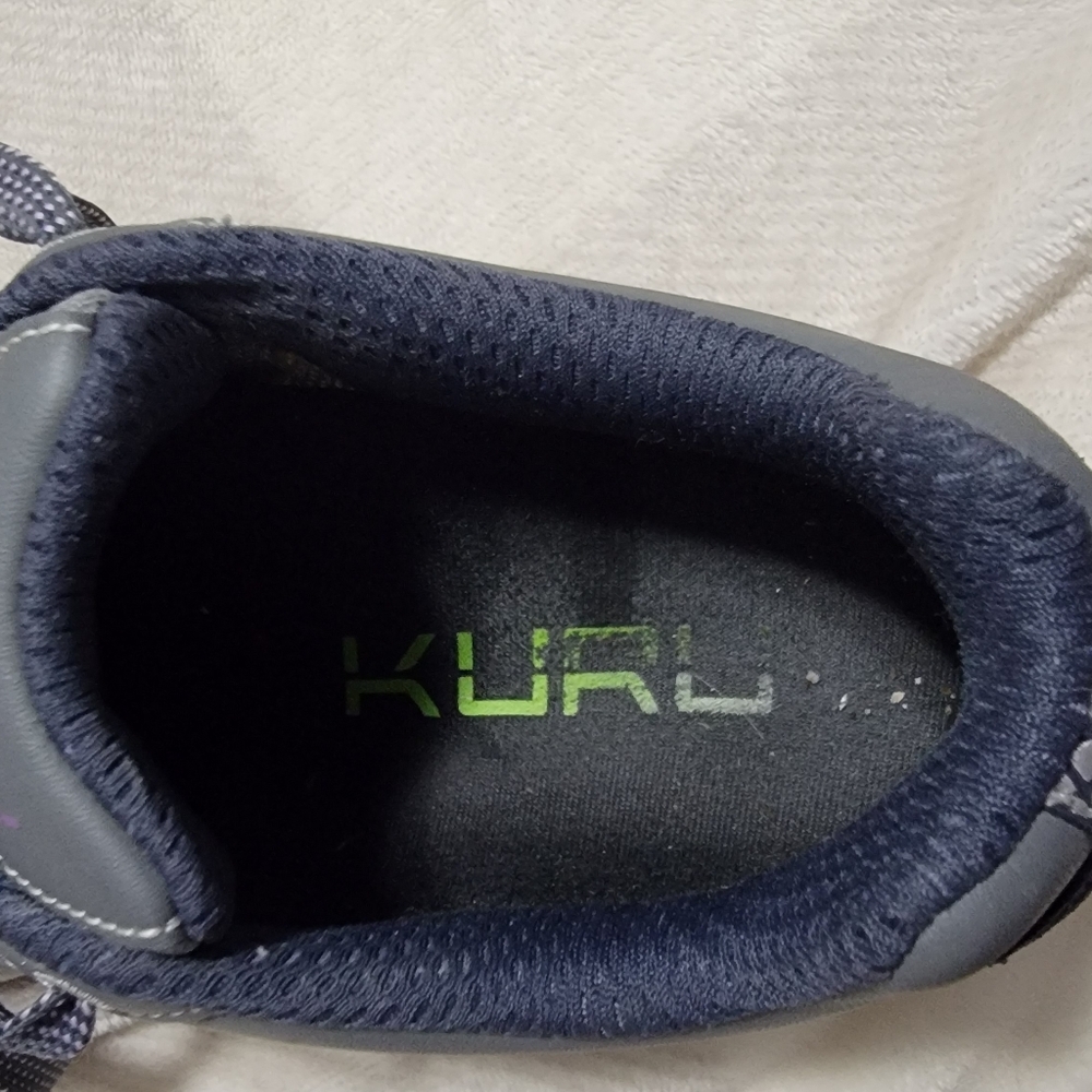 KURU Quantum Mesh womens gray and‎ lavender Size 7 Running Shoes - Picture 4 of 7